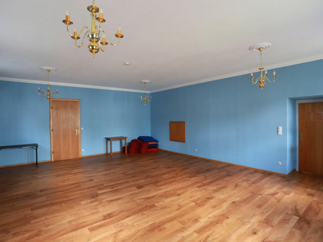 Blauer Saal in der Klosterherberge Himmerod