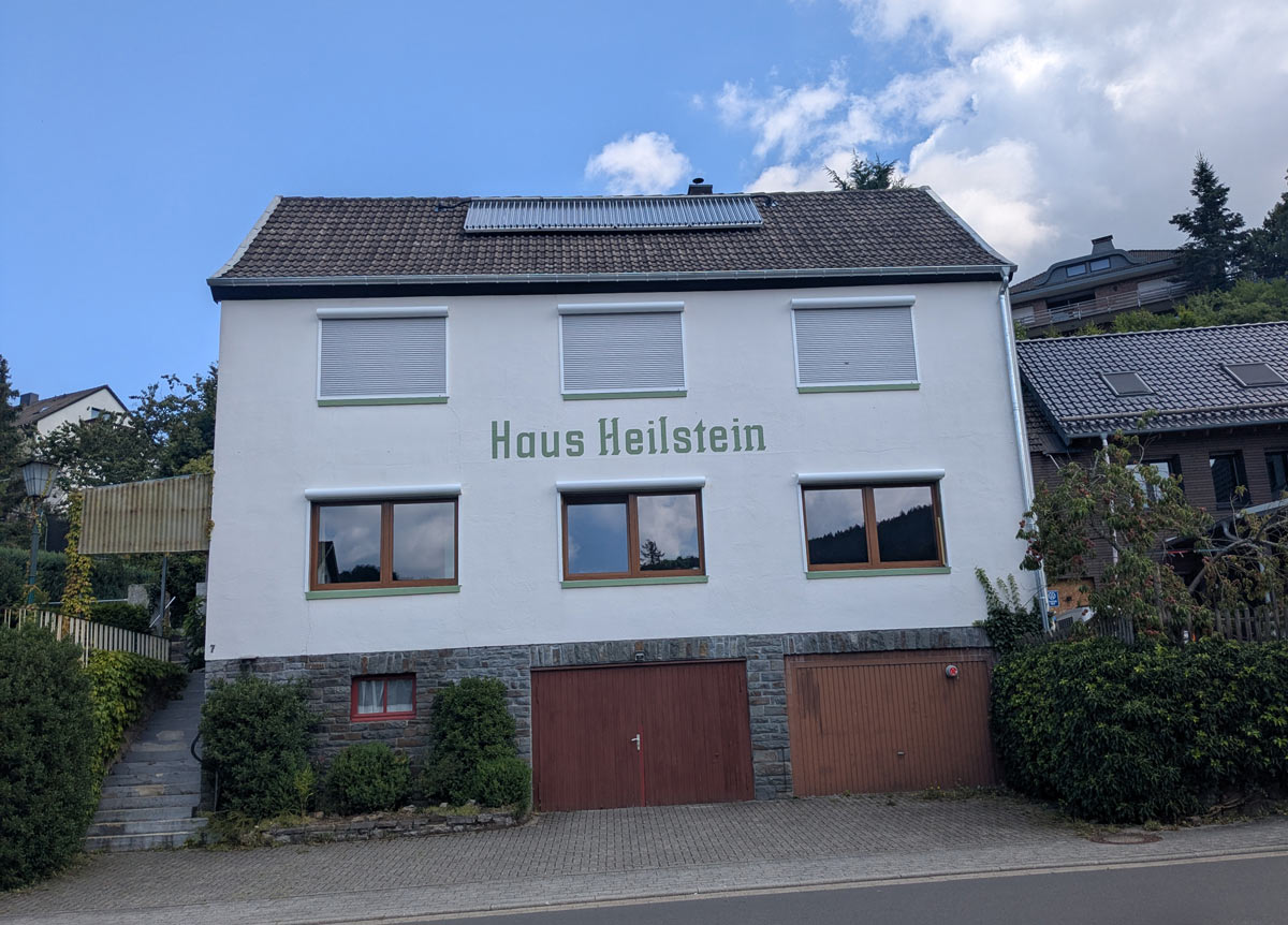 Haus Heilstein in Einruhr am Eifelsteig